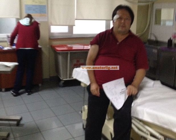 Kulüp başkanına saldırı