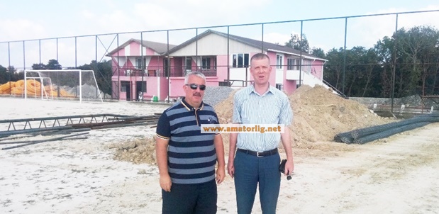 Çavuşbaşıspor tesislerinde yenileme çalışması sürüyor