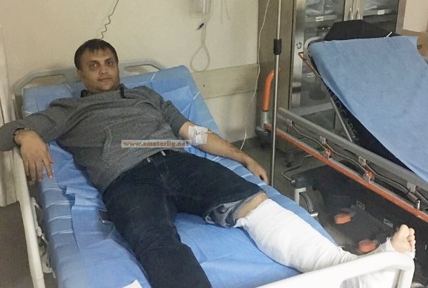 Antrenörün aşil tendonu koptu