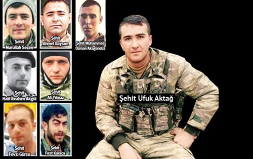 Şehitlerimiz anısına saygı duruşu yapılacak