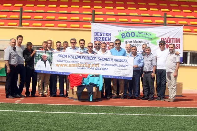 Çatalca’da malzeme dağıtımı yapıldı