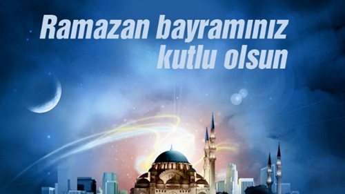 Ramazan Bayramınızı tebrik ederiz