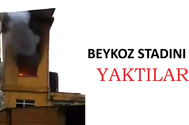 Beykoz Stadı yandı!