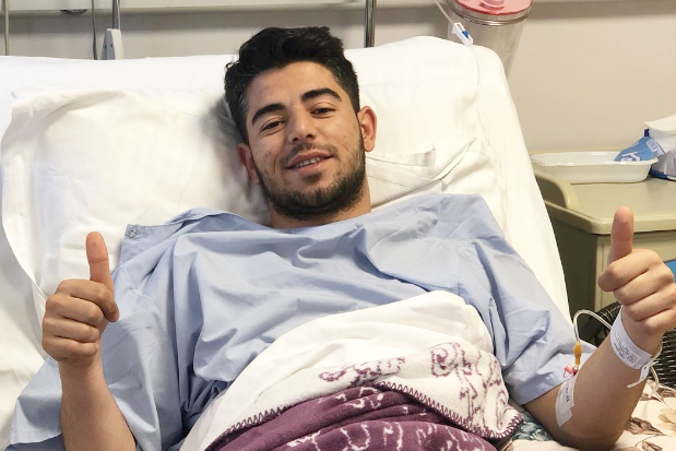 Çağrı Sancar ayak bileğinden ameliyat oldu