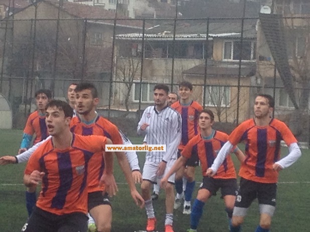 Alibeyköyspor gençleri, Tayfun’u ağırladı