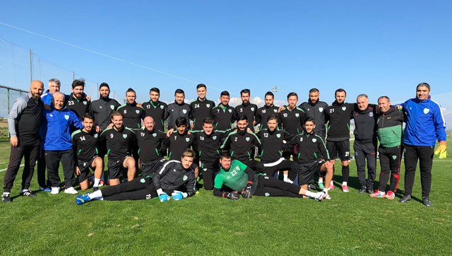 Vefa’nın Antalya kampı başladı