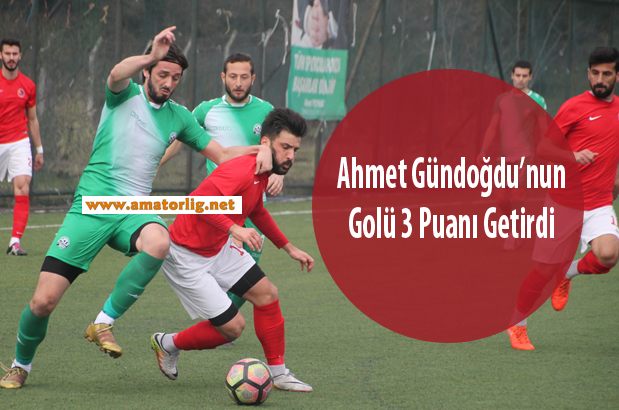 Çekmeköy Bld. Alemdağspor Kozlu Belediyespor’u tek golle geçti