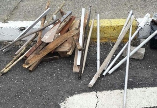 Maça değil savaşa gelmişler