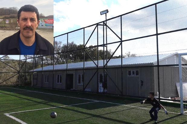 Danamandıra’ya spor tesisi