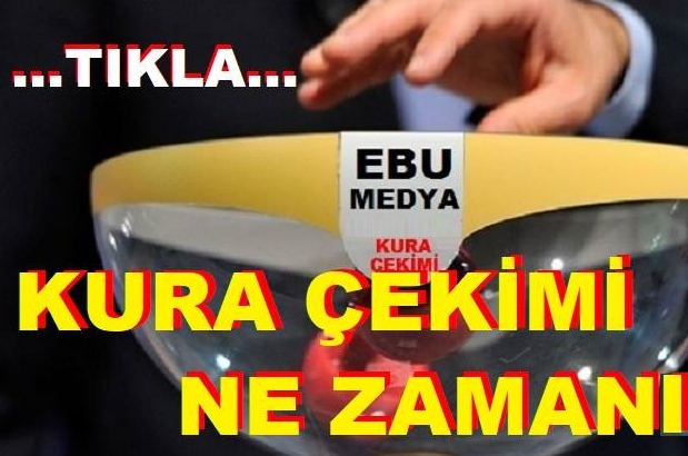 EBU Medya futbol turnuvasında kuralar çekiliyor