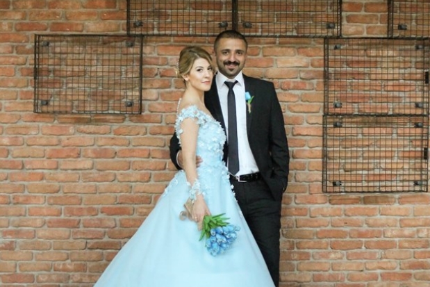 Sebati Öztürk’ün kızı evliliğe ilk adımı attı