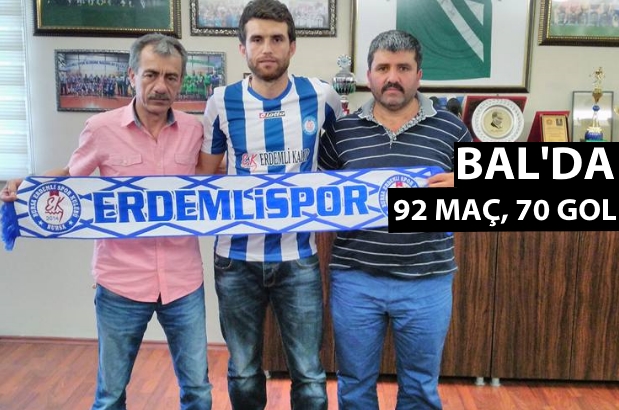 Gol makinesi Erdemlispor’da