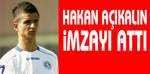 Hakan Açıkalın Edirnespor’da