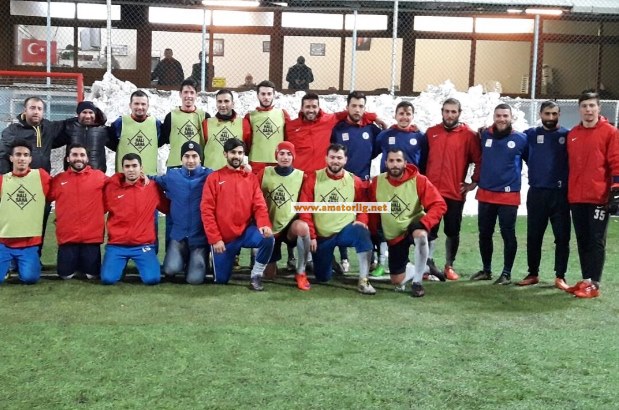 Irmakspor halı sahada çalıştı