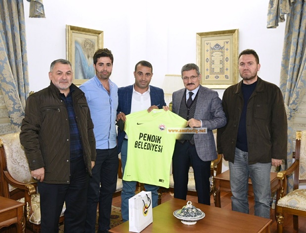 İstanbul Ağrıspor’dan Başkan Şahin’e ziyaret