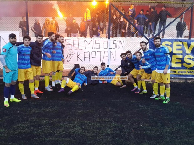 İstanbul Sinopspor galibiyeti kaptanlarına armağan etti