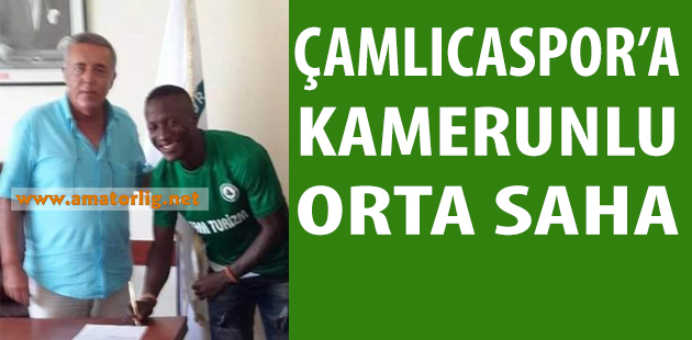 Çamlıcaspor’a Kameru milli oyuncu