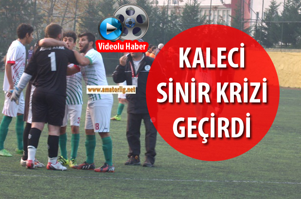 Genç kaleci küfürler yüzünden sinir krizi geçirdi