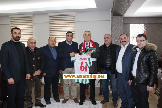 Sarıgazispor’dan Kaymakam Çakıroğlu’na ziyaret
