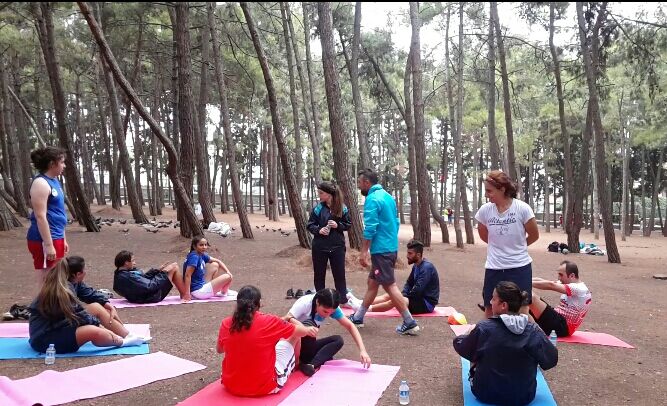 Nurçelikspor kros çalışması yaptı