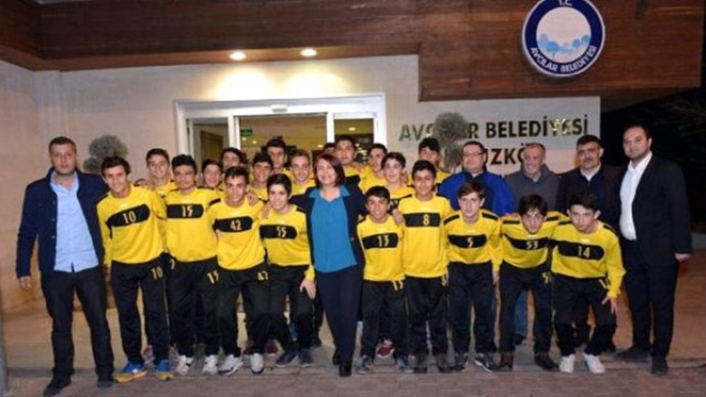 Avcılar Belediyespor’un ziyaretçileri vardı