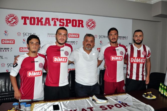 Tokatspor 8 futbolcu ile sözleşmeye imzaladı