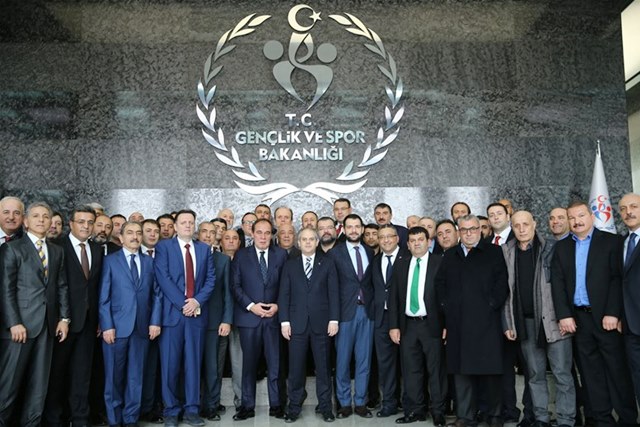 Bakan Kılıç 91 Kulübün Başkanını ağırladı