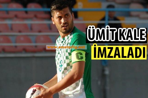Milli futbolcu Ümit Kale imzayı attı