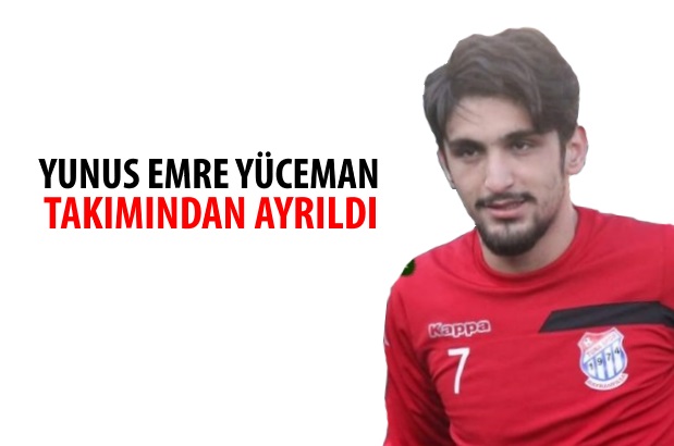 Yunus Emre Yüceman Altıntepsispor’dan ayrıldı