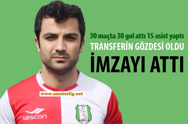 Zakir Caferoğlu imzayı attı